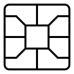 Chip Debit SVG Icon
